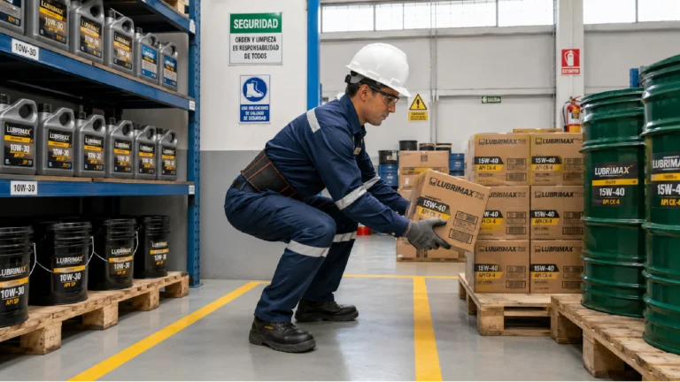 Almacenamiento y manejo de materiales mediante el uso de maquinaria - Condiciones de seguridad