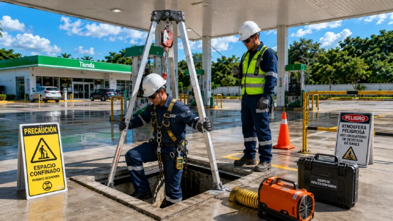 Condiciones de seguridad para realizar trabajos en espacios confinados